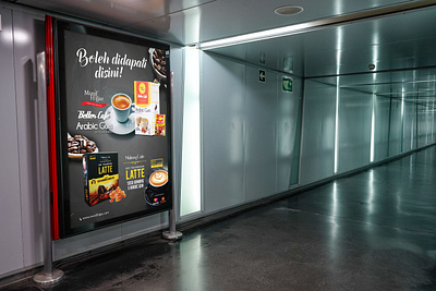 Billboard | Coffee Beverages beverages billboard branding indoor