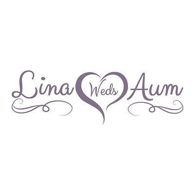 Lina Weds Aum animation branding design icon illustration logo typography vector