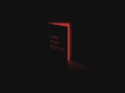 Day 25/50 Photography 25 branding challenge daily dailylogochallenge dark day 25 logo photography photos room studios