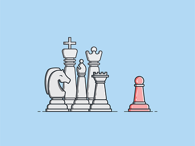 Hello, boys~ chess chessboard flat flatdesign flatdesigns illustration illustrator minimalist simpledesign simpleillustration ui vector