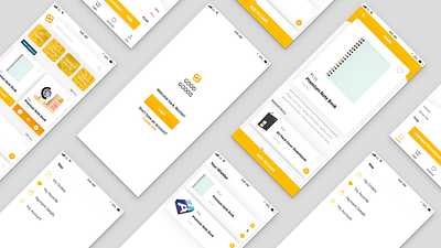 UI/UX for an e-commerce platform app clean concept india modern mumbai stationary ui design uiux ux design