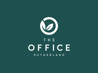 The Office Sutherland Logo branding design environmental icon logotype office sustainable type typography wordmark