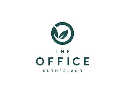 The Office Sutherland Logo branding design environmental icon logotype office sustainable type typography wordmark