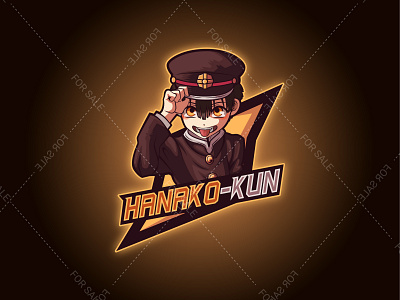 hanako kun Mascot logo design esport esportlogo esports logo gaming gaminglogo graphic design illustration mascot vector