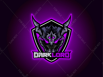 darklord mascot logo esport esportlogo esports logo gaming gaminglogo graphic design illustration logo mascot stream