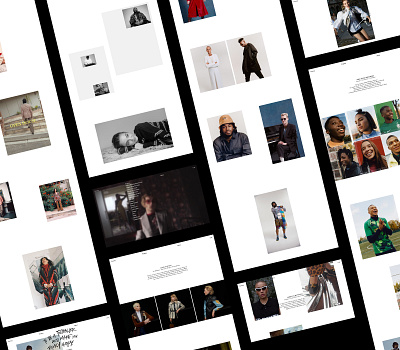 Convoy - Website, layout design concept design interface web webdesign website