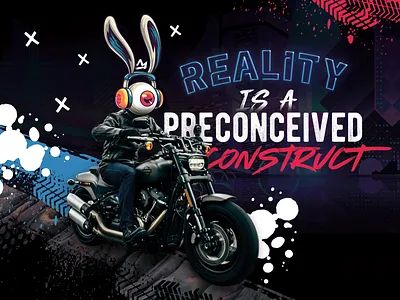 Preconceived Construct design photoshop photoshop typography design typography