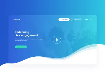 Cities solutions - product hero page city city solution civic solution community interface design parking lot platform design product design responsive design ui ux website