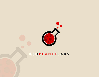 Red Planet Labs brand brand identity branding design logo logo design logodesign science