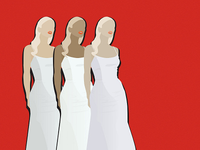 xoxo color dress up female illustration