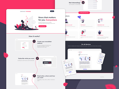 Smartfeed - landing page