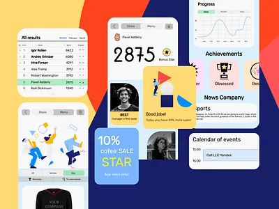 APP Loyalty app branding design minimal ui ux uxdesign vector