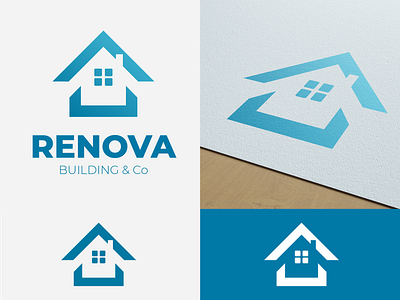 Brand Logo - RENOVA by Graphistol branding design freelance graphiste graphistol identité visuelle illustration logo logotype vector