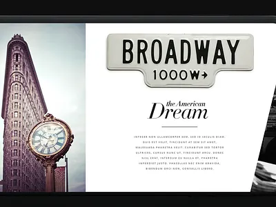 Manhattan Stories design editorial design interactive interface typography ui