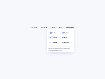 Menu Dropdown UI Design daily ui dailyui design system dropdown dropdown design dropdown ui flow ui ildiesign menu menui ui themesberg ui ui design ui kit ui kit design ui pattern ux ux design