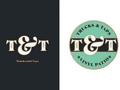 Trucks & Taps Brand Identity brand design brand identity brand identity design branding design logo logodesign logotype type typography