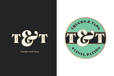 Trucks & Taps Brand Identity brand design brand identity brand identity design branding design logo logodesign logotype type typography