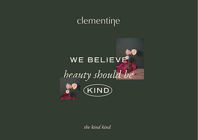 Clementine Lockup beauty brand design branding branding and identity branding design deodorant feminine logo logo design minimalism skin care tagline typography