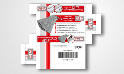 Obal ARTA brand corporate design graphic package design packaging product