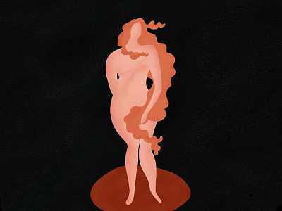 Birth of Venus illustration art illustration design venus