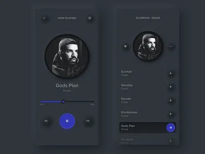 Music App - Neumorphic app ios mobileapp music neumorphic