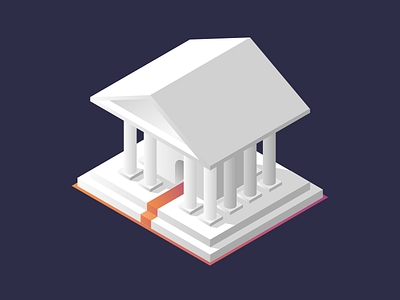 Financial Institution bank brand branding design dwolla finance financial fintech illustration isometric vector web