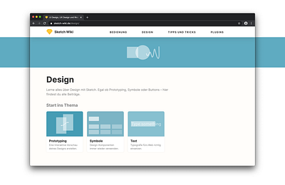 Category Page for Sketch Wiki blog category page css flexbox html sketch sketch wiki