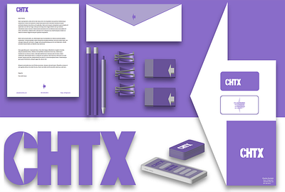 CHTXproducts branding design vector