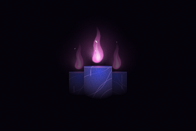 Candle aftereffects candle darkness fire magic melt motiondesign organic spark wax