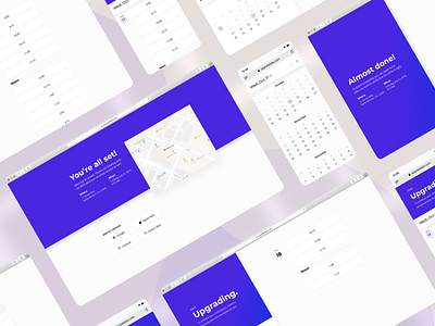 Upgrade Labs - Scheduling product design ui ux web