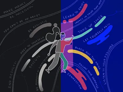 embracing creativity design illustration procreate vector