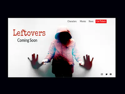 Scary Movie design graphicdesign ux uxdesign web web design webdesign webdesigns website