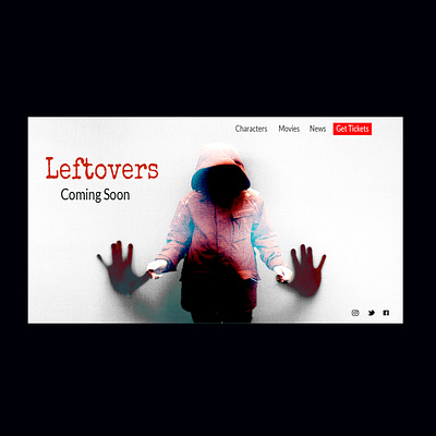 Scary Movie design graphicdesign ux uxdesign web web design webdesign webdesigns website