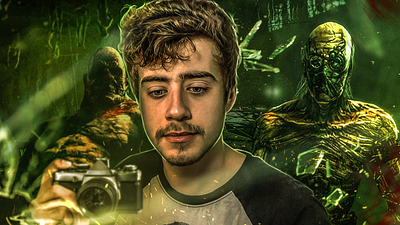 Dude, he broke the camera. design illustration manipulation thumbnail