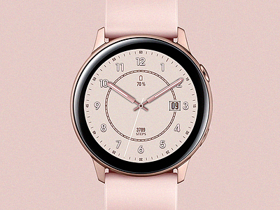 Rose Gold - Watch Face active classic design digital electronics galaxtwatch galaxy watch gold graphic design illustration rose rosegold samsung screen smartwatch technology watch watchface wearable wearable tech