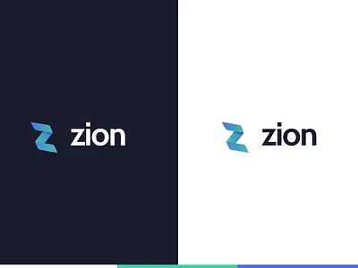 ZION :: Digital Agency blue blue logo branding branding concept branding design design green green logo letter logo logodesign logotype purple purple logo typography ui uidesign webdesign z letter