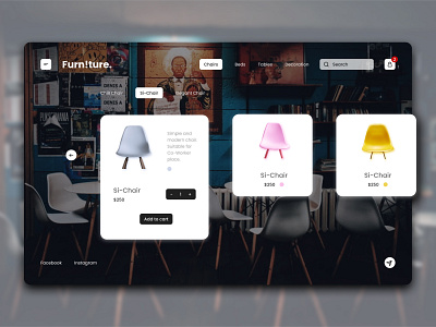 Furn!ture, Chairs Product cart chair chair design chairs furniture furniture design furniture store furniture website ui ui ux ui design uiux ux ux ui uxdesign uxui web web design website website design