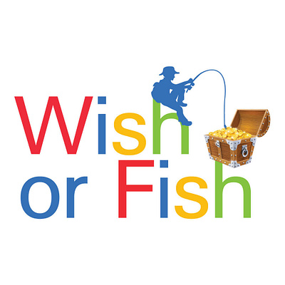 wish or fish branding design icon illustration illustrator logo ux vector