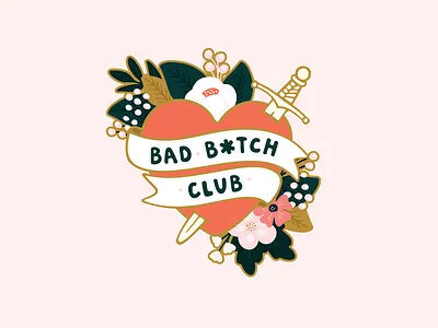 bad bitch illustration