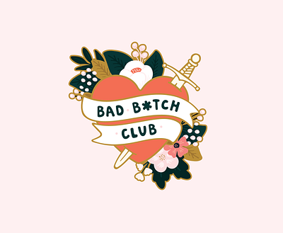 bad bitch illustration