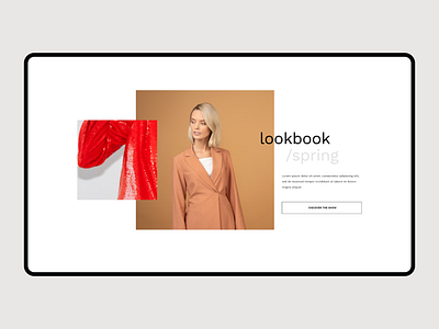 Fashion store banner clean concept creative dailyui ecommerce ecommerce design grid hero header layout minimal minimalism minimalist typography ui webdesign