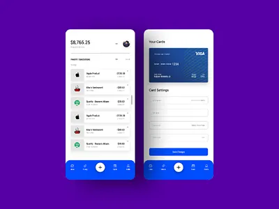 BANKING APP (UI DESIGN) application bank app clean ui design dribbble interface mobile app mobile bank ui designs ui ux