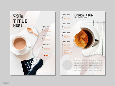 Coffee poster design vector branding design free freebie giveaway layout