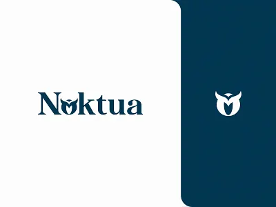 Noktua animals bird owl owl logo