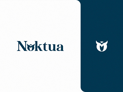 Noktua animals bird owl owl logo