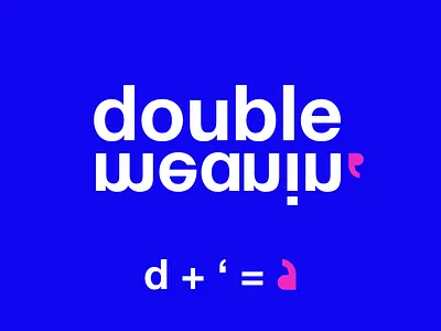 Double Meaning Identity Concept book brain brand design branding clever creative double meaning helvetica identity logo logotype mind minimal puzzle simple typography vector visual identity visual identity brandbook