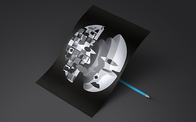 Poster adobe illustrator adobe photoshop awareness black and white design poster design