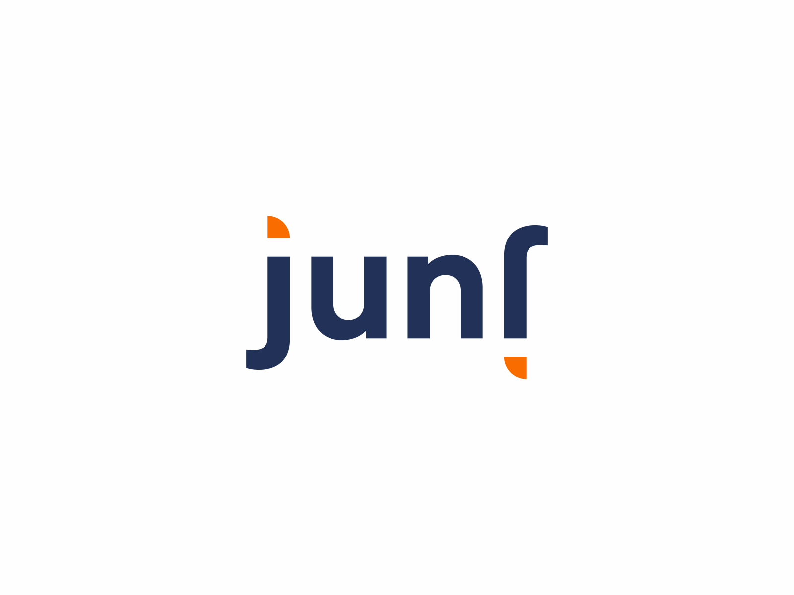 Juni Logo Concept ambigram ambigram logo brand brand agency brand and identity brand guideline branding design icon logo logo concept logo creation logo design logocollection logodesign logos logotype mobile app mobile app design mobile app logo