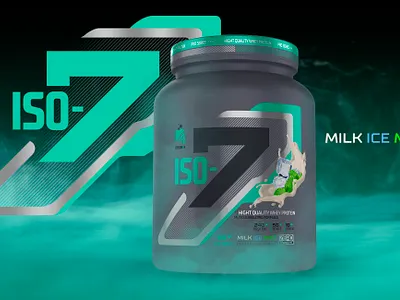 ISO 7 WHEY PROTEIN 3dimages arquimediastudios design grafic graficdesign inspiration inspiring inspiringdesign label mockups motion packaging packagingdesign publicity render sports supplements videos webdesign weightloss