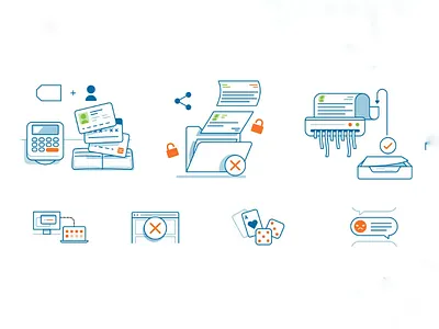 Office Illustrations brand design icons illustration laptop office